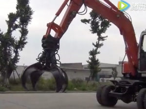 晉工機械輪挖屬具--多瓣夾