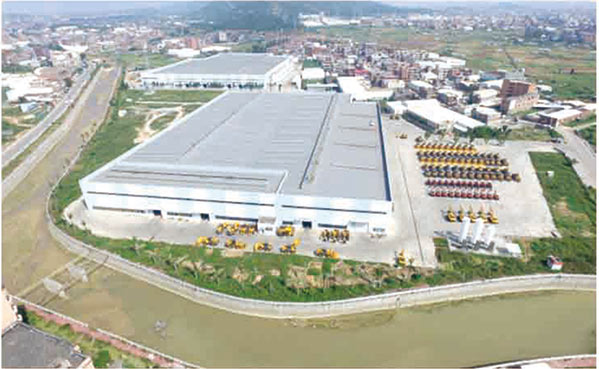 晉工機械年產10000台裝載機暨5000台挖掘機技改園區投資